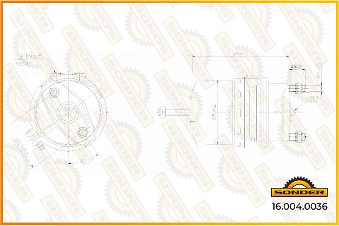 Энергоаккумулятор лев 14/16 ГАЗ-ВАЛДАЙ