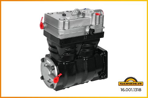 Компрессор 2 цил. Volvo FHFMRVI Magnum DXI12