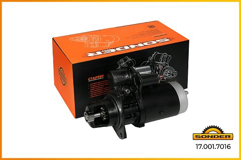 Стартер 24V, 6.2 kW