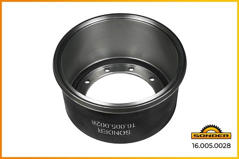 Барабан тормозной 420*207(200)*259 BPW Eco Max о.н 0310977170