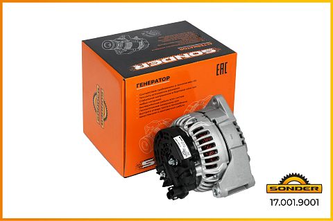 Генератор NCB2 28V 110A 60° влевовправо MAN TGA ан. MG 795