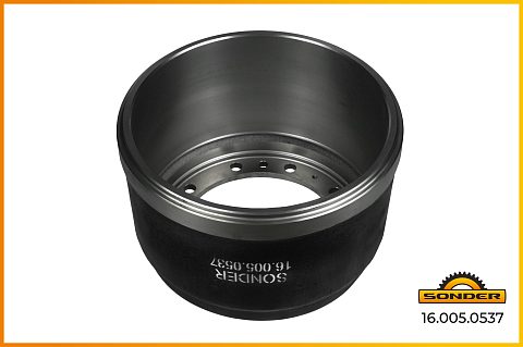 Барабан тормозной задний МОСТ R16T230W)(297*410)