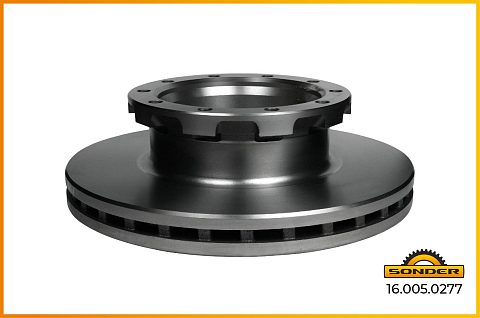 Диск тормозной Premium SITRAK Z4, мост MCY13 о.н. 812W50803-0041