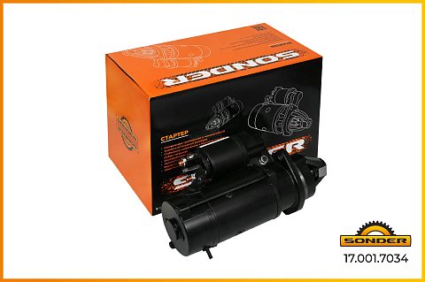 Стартер 24V/4KW Z10 GAZ
